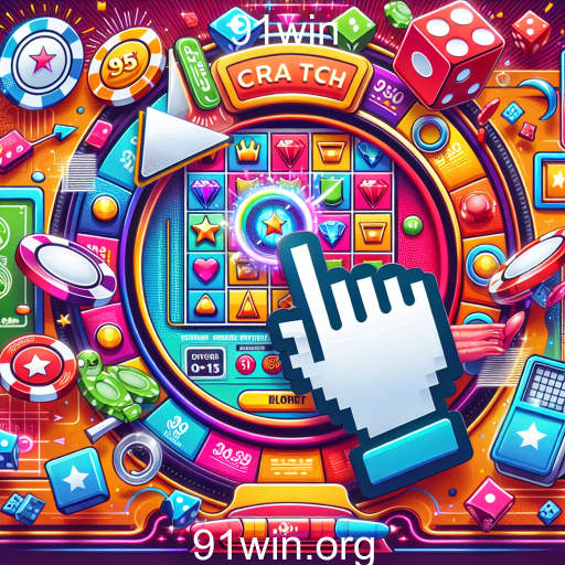Descubra a Emoção dos Scratch Cards no 91win
